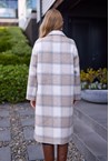 JACKIE COAT - beige chk